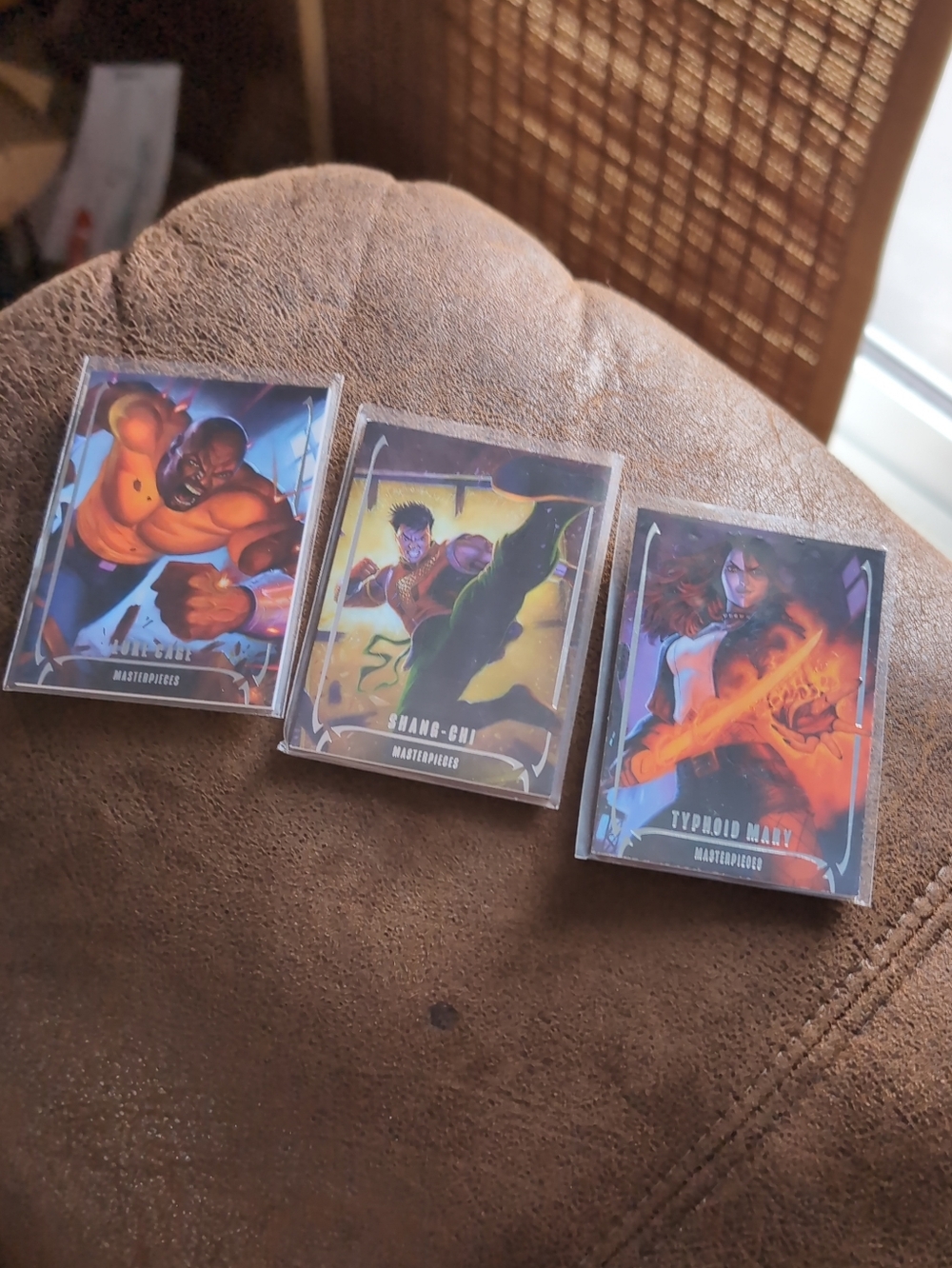 🍁3 #'d Card- Marvel Masterpieces Nahuel Grego Silver Foil Pk